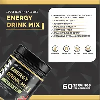 Energy Drink Mix - Fat Burner - 60 Servings (228 g, Watermelon Flavor)-thumb2