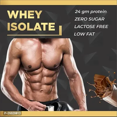 GDM Whey Isolate Protein Supplement - 48 Servings (1.5 Kg - Chocolate Flavor)-thumb3