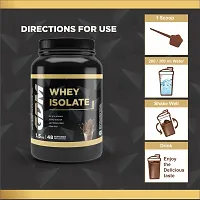 GDM Whey Isolate Protein Supplement - 48 Servings (1.5 Kg - Chocolate Flavor)-thumb4