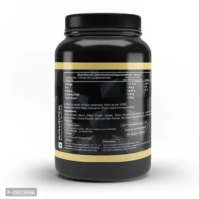 GDM 100% Whey Crucial Protein Supplement - 48 Servings ( 1.5 Kg - Chocolate Flavor)-thumb3