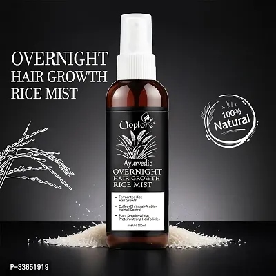 Rice Mist For Women Special For Damaged Hair Overnight Hair Growth 100ML (Pack of 1)