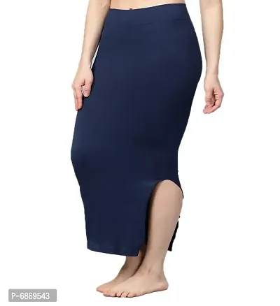 Womens Cotton Lycra Microfiber Saree Shapewear Petticoat for Women, Cotton Blended Shape Wear for Saree