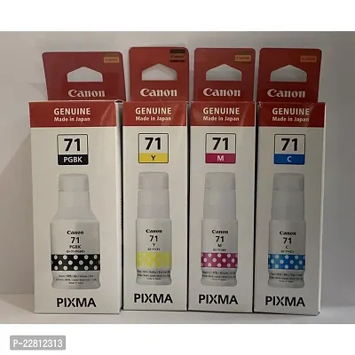 Canon 71 B/C/Y/M Ink Bottles Pixma-thumb0