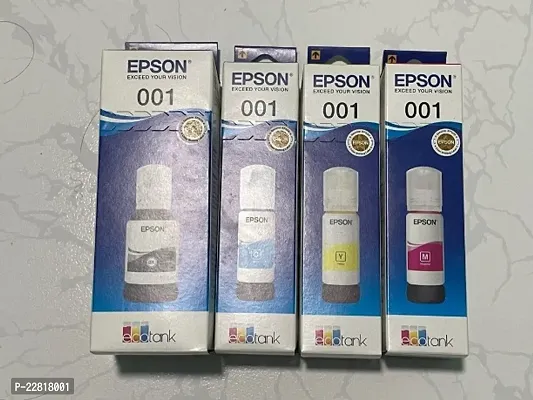 Epson 001 ink bottle set of 4