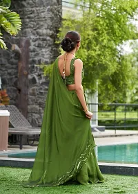 Stylish Green Rangolisilk  Lehenga Choli Set For Women-thumb2