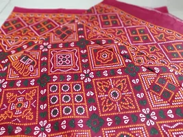 Sri Sri 100% Pure Cotton Chunari Print Gamcha - 1pcs ( Large )-thumb2