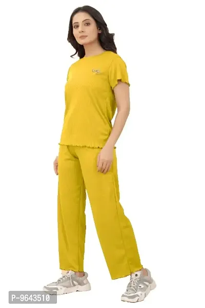 Fancy Cotton Blend Night Suit For Women