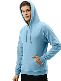 Mens Cotton Hooded Neck Hoodie For Men-thumb1