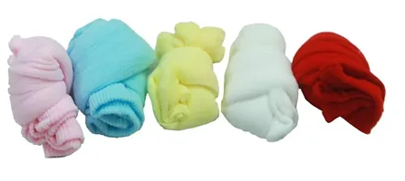 Baby Boy's and Girl's Cotton Socks (Multicolour, 3-6 Months) - Pack of 5-thumb1