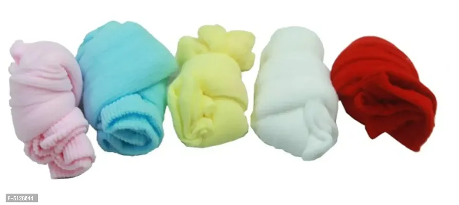 Baby Boy's and Girl's Cotton Socks (Multicolour, 3-6 Months) - Pack of 5-thumb2