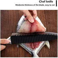 Stainless Steel Chopper with Chef Knives/Chopping Knife for Kitchen/Knife Set for Kitchen/Chopper Knife for Kitchen/Cleaver Knife/Meat Fish Knife for Kitchen use (Cleaver Knife bigg)-thumb2