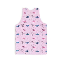 Totkart New Born Baby Pure Cotton Printed Regular Fit Sando Innerwear Baniyan Kids Vest Infants Sleeveless Undershirts for Cute Boys Girls Pack of 3-thumb1