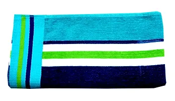 Space Fly Fine Soft & Cotton Attractive, Light Weight, Striped 4 Hand Towels (12X18 Inch_ Multi)-thumb3