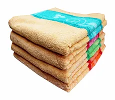 Space Fly Keeps You Fresh 100% Cotton Big Size Bath Towels, 2 Piece (Size 28 X 58 Inch_Multi)-thumb2