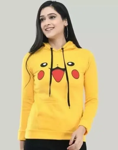 RAKUNO Trendy causal women pikachu Sweatshirts