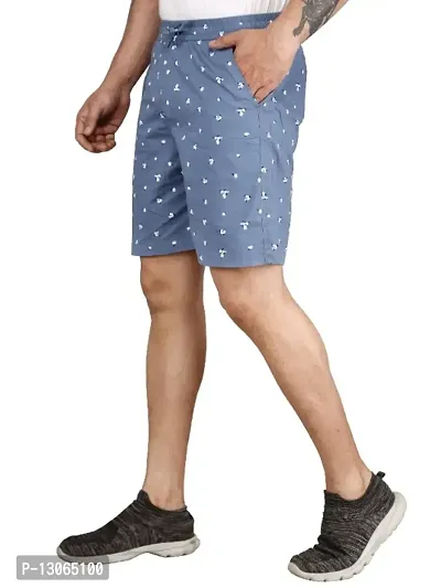 Classic Cotton Printed Shorts for Men-thumb2