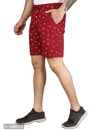 Classic Cotton Printed Shorts for Men-thumb2