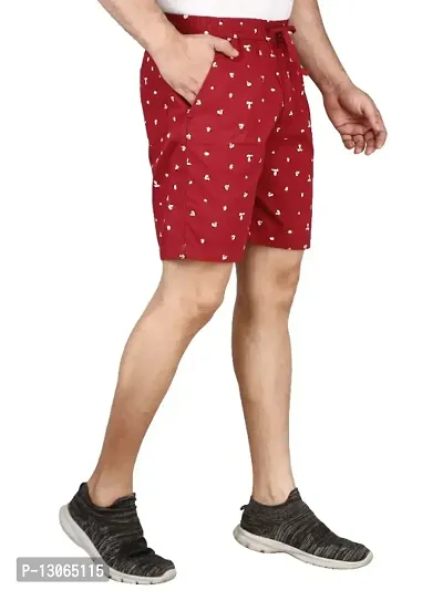 Classic Cotton Printed Shorts for Men-thumb3