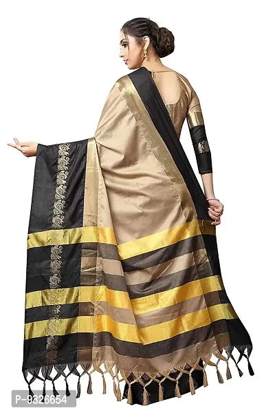 Elegant Latest Trendz Soft Cotton Silk Saree With Blouse-thumb3