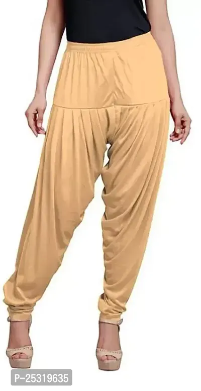 Stylish Cambric Cotton Golden Salwars For Women