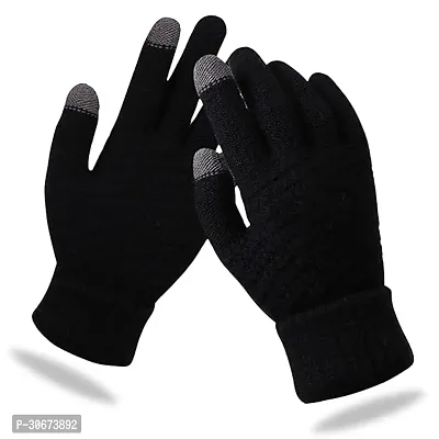 Tomorrow Winter Touchscreen Magic Gloves Warm Stretch Knitted Wool with Touch Screen Pack of 1-thumb0