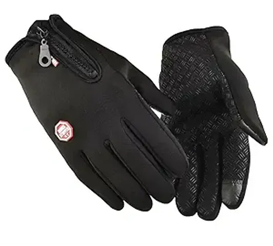 HHADEK Winter Gloves for Bike Riding - Warm Thermal Gloves for Men and Women