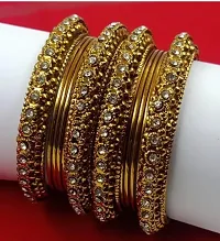 Allure Fancy Bracelet  Bangles DAYMD combo gold-thumb1