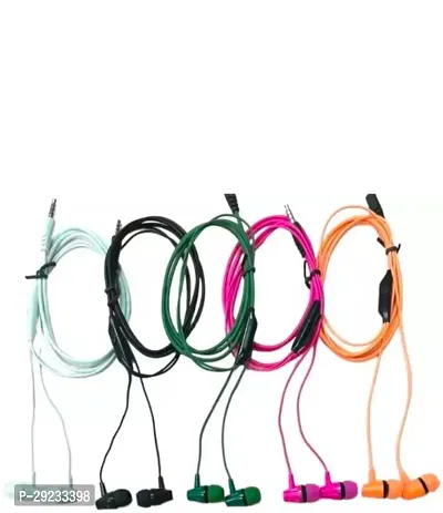 Classy Wired 3.5mm Jack Ear Phone, 5pcs-thumb0