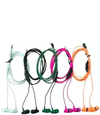 Latest Wired Earphones With Mic pack of 5-thumb2