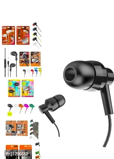 Latest Wired Earphones With Mic pack of 5-thumb2