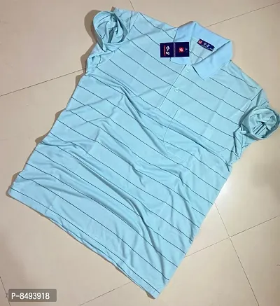 Classic Cotton Striped Tshirts for Men-thumb0