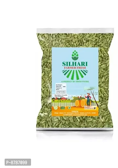 SILHARI FARMER FRESH Fennel Seeds / Saunf 500gm-thumb2