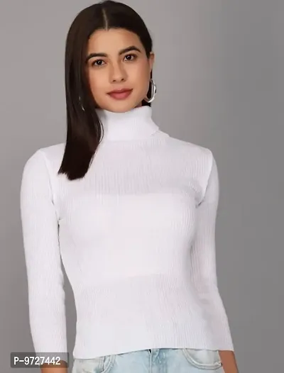 Women Winter High Neck Top-thumb0