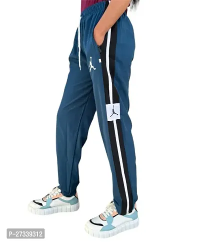 Classic Polyester Blend Track Pants for Men