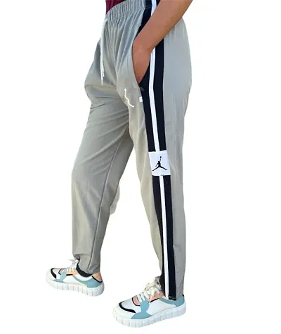 Classic Polyester Blend Track Pants for Men