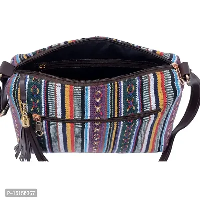 Sahna Women Fansi Sling Bag Multicolor (MD24)-thumb3