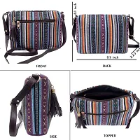 Sahna Women Fansi Sling Bag Multicolor (MD24)-thumb4