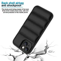 KOVERZ  Case Camera Protection Soft Back Cover for Apple iPhone 13 - Black-thumb1