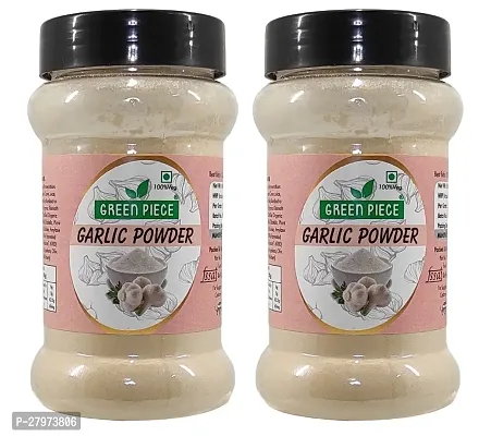 Green Piece Premium Quality Garlic powder 50gm 2) Pack of 2