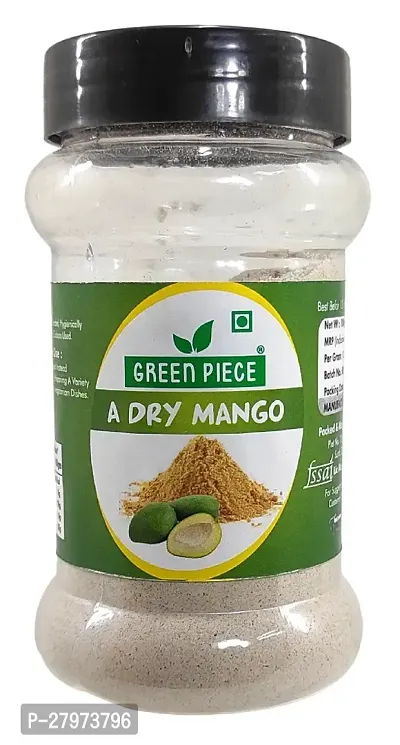 Green Piece Dry Mango Powder Amchur Powder 100gm