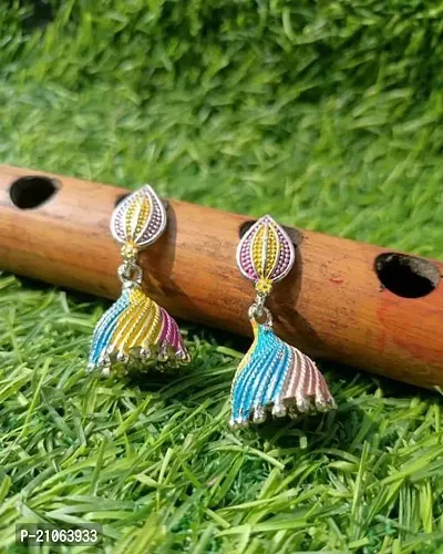 Beautiful Alloy Earrings For Women-thumb0