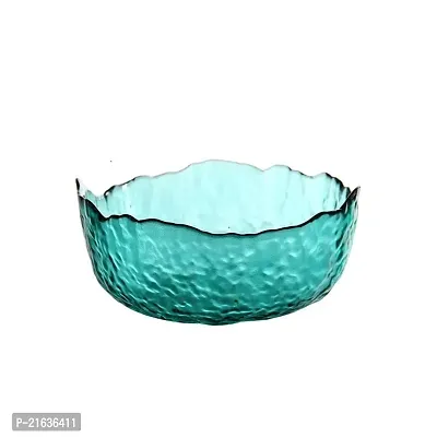 Iceberg Green Salad Glass Bowl/Serving For Dining Table, Pasta,Cereal,Salad, Cake, Potpourri Mixing Dinning Table Unique Design Bowl -Iceberg Glass Bowl 7 Inch