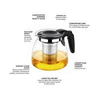Tea Pot Set With Infuser By Cracker Loose Leaf Stove Top Glass Teapot Kettle-1Ltr-thumb3