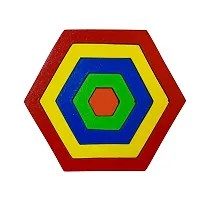Hexag Fun Activity for Your Kids Wooden Toys for 2-12 Years Unisex Kids-thumb1