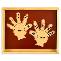 Ilearnngrow Left Hand and Right Hand Learn The Counting Kids M for 2-12 Years Unisex Kids-thumb2