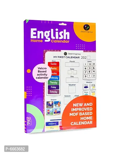 iLearnngrow Kids Home Calendar - Day, Date, M-thumb0