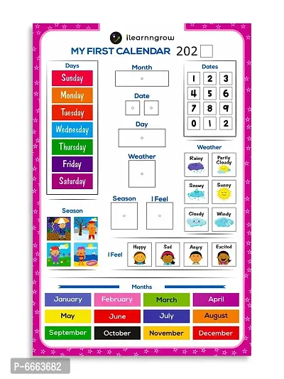 iLearnngrow Kids Home Calendar - Day, Date, M-thumb3