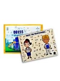 ILEARNNGROW Dress The Professional - Interactive and Fun Board Game for Kids Age 2 and Above-thumb3