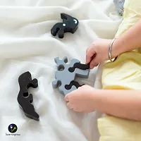 Ilearnngrow Animal Puzzle - Rhino Learning be a Fun Activity for Your Kids M Wooden Toys for 2-12 Years Unisex Kids-thumb3