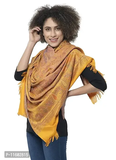 Elite Yellow Cotton Self Design Dupattas For Women